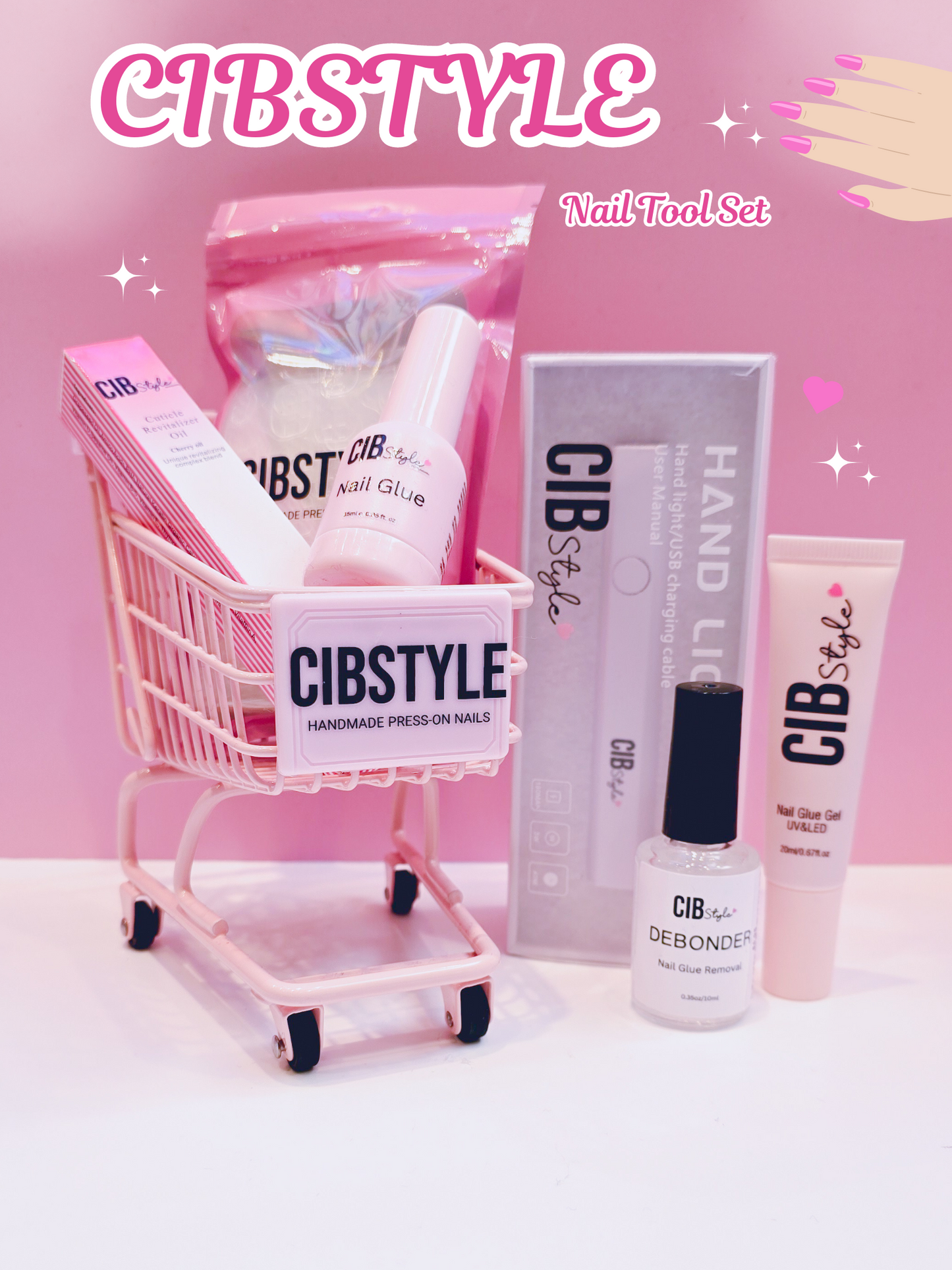 CIBSTYLE NAIL TOOL SET