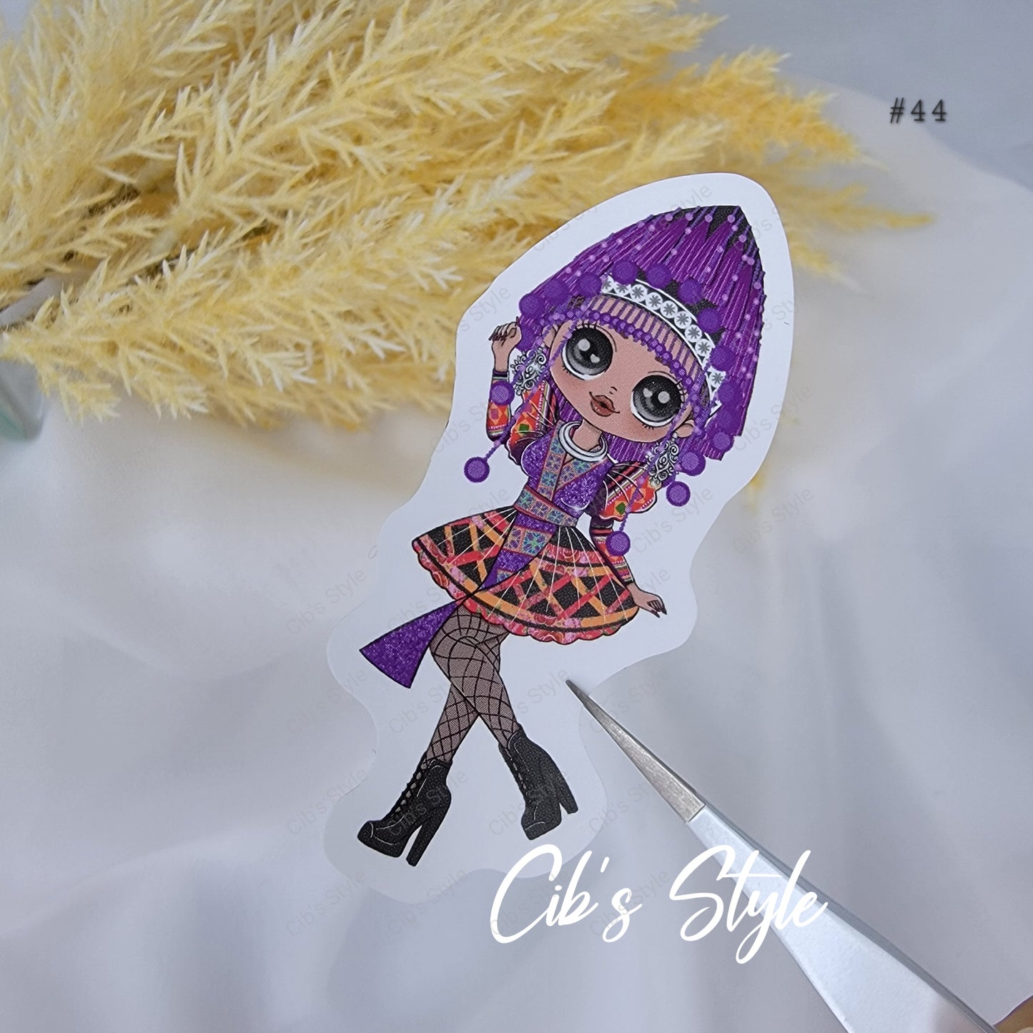 Hmong Boys and Girls Stickers (20 different style)