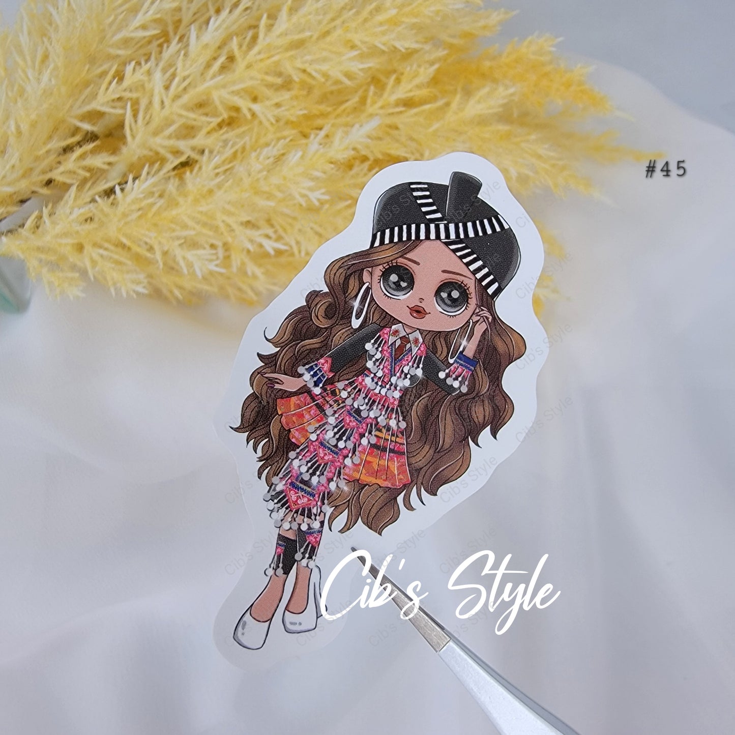 Hmong Boys and Girls Stickers (20 different style)