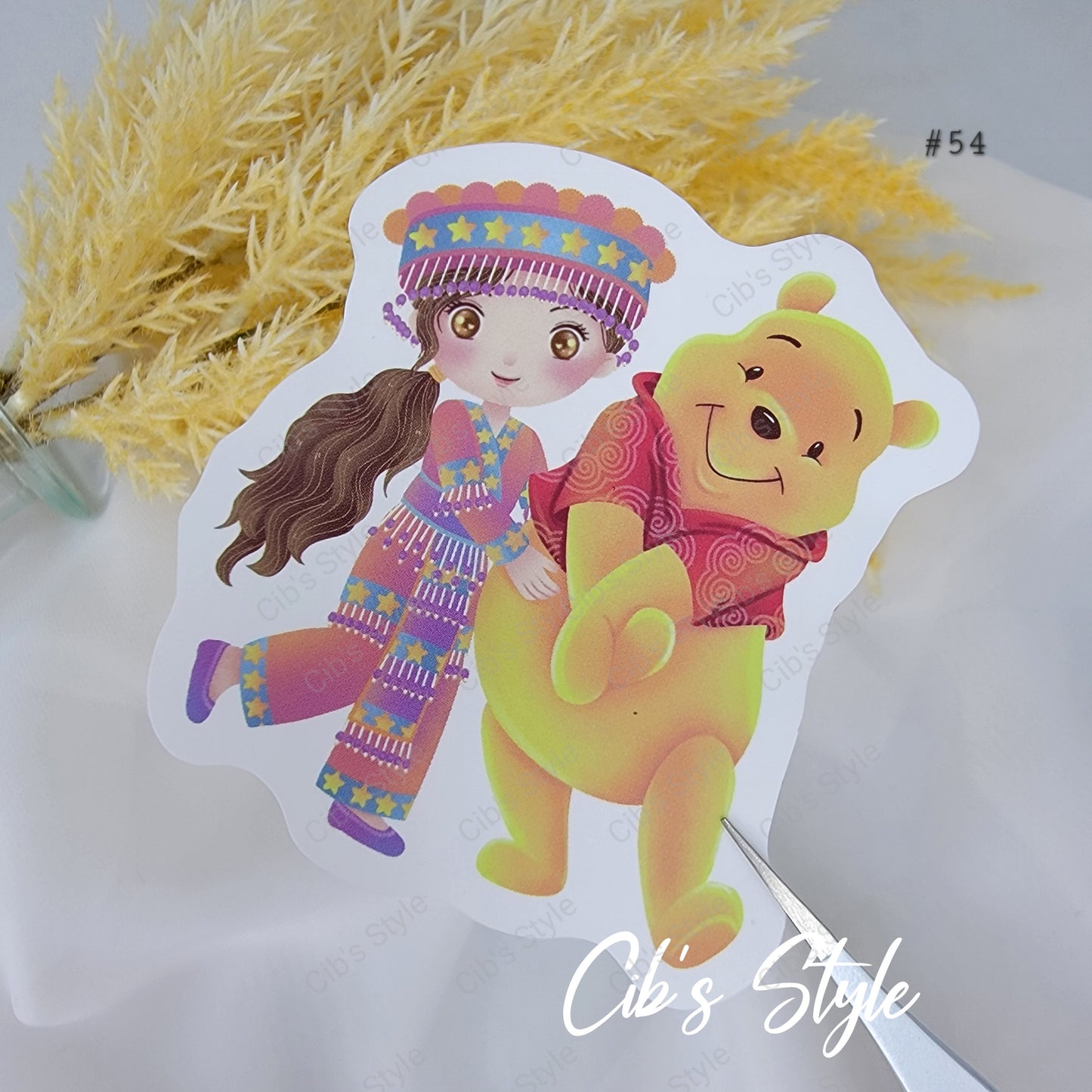 Hmong Boys and Girls Stickers (20 different style)