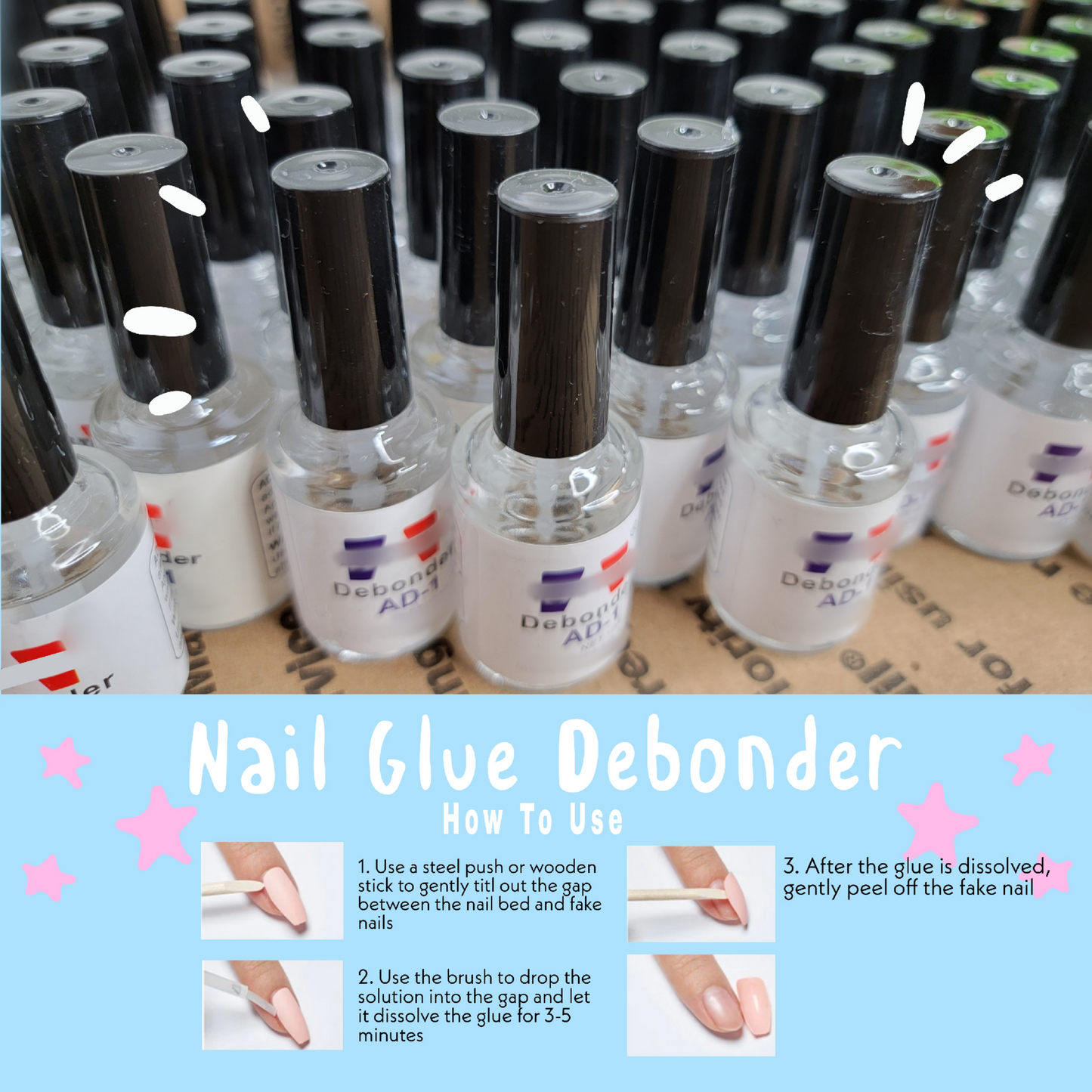 Debonder AD-1 Nails Glue Removal