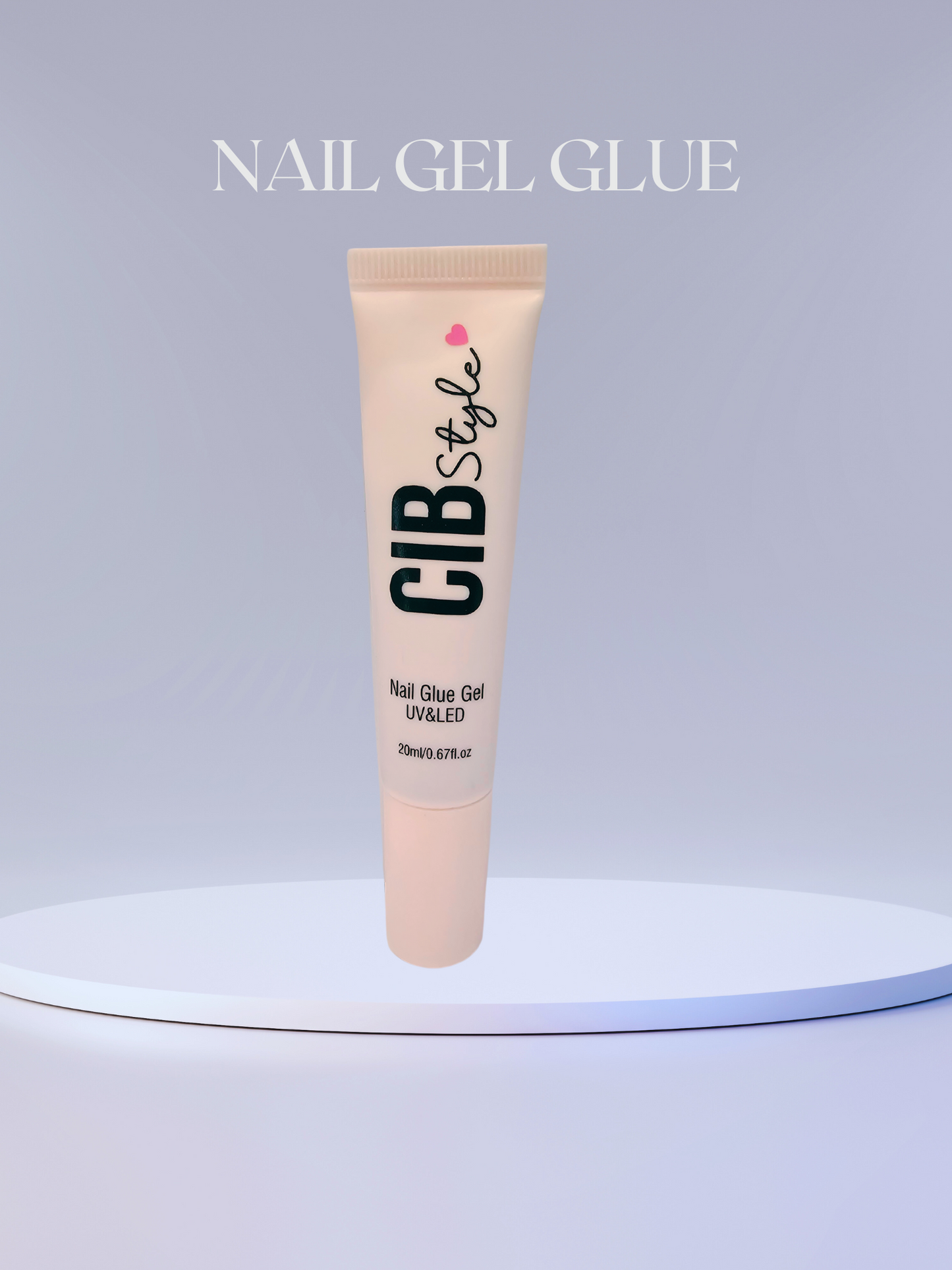 Solid Nail Glue Gel